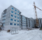 Ход строительства дома 49 в ЖК Мичуринский -