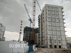 Ход строительства дома № 1 в ЖК Корица - фото 6, Сентябрь 2021