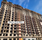 Ход строительства дома 38 в ЖК Кино -