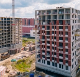 Ход строительства дома 35, корпус 1 в ЖК Новое Колпино -