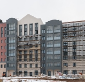 Ход строительства дома 11/4 в ЖК Znak Город Будущего -