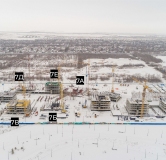 Ход строительства дома 7 в ЖК Голос Притяжение -