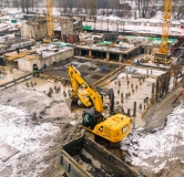 Ход строительства дома 3 в ЖК Респект -