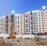 Ход строительства дома 6, секция 12,13 в ЖК Символ -
