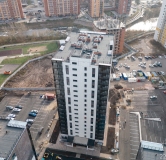 Ход строительства дома № 3, строение 3 в ЖК КБС Берег -