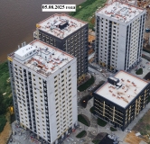 Ход строительства дома № 48, ГП 1.1, 1.2, 1.3, 1.4 в ЖК Кедровый берег -