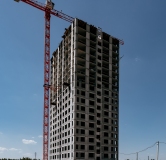Ход строительства дома № 1441 (ГП-1) в ЖК Мятный -