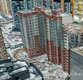 Ход строительства дома 1 позиция в ЖК Грани -