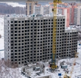 Ход строительства дома 4 в ЖК Гренландия -