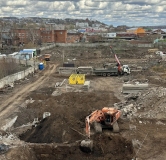 Ход строительства дома 1 в ЖК Остров впечатлений -