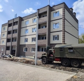 Ход строительства дома 3 в ЖК По ул. Октябрьская -