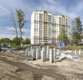 Ход строительства дома 2 в ЖК Стрижи -