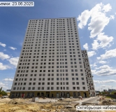 Ход строительства дома корпус 2.4 в ЖК Октябрьская Набережная -