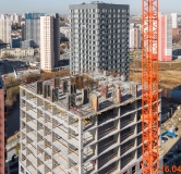 Ход строительства дома корпус 6 в ЖК Утес -