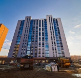 Ход строительства дома 28А.11 в ЖК Ньютон -
