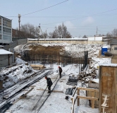 Ход строительства дома 1 в ЖК Бисквит -