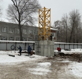 Ход строительства дома 14А, секция 2 в ЖК Классики -