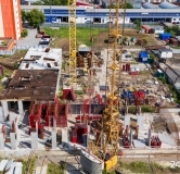 Ход строительства дома Корпус 1 ( ГП-1.1) в ЖК Континент -