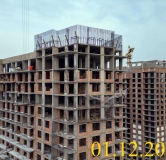 Ход строительства дома № 5.1 в ЖК Новоостровский -