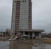 Ход строительства дома секция 1 в ЖК Гармония -