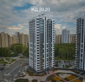 Ход строительства дома 19 в ЖК Ньютон -