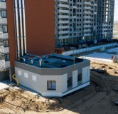 Ход строительства дома № 1, квартал 4 в Макрорайон Амград -