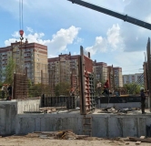 Ход строительства дома 30 (ГП-4) в ЖК Рассвет -