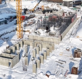 Ход строительства дома 4, корпус 5 в ЖК Страна.Прибрежная -