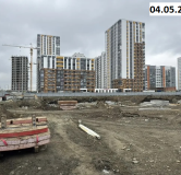 Ход строительства дома 3 в ЖК Риверсайд (Riverside) -