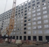 Ход строительства дома 2.1 в ЖК Чаадаев -