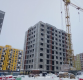 Ход строительства дома 25 в ЖК Город оружейников -