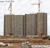 Ход строительства дома 132, корпус 215.1 в ЖК Цветной Город -