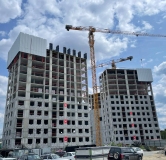 Ход строительства дома 16 в ЖК Progress Встречный -