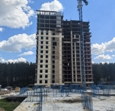 Ход строительства дома 2 в ЖК Онегин -