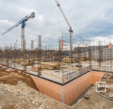 Ход строительства дома 8.6 в ЖК Парадный Ансамбль -