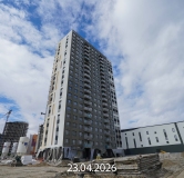 Ход строительства дома № 2, ГП-72.212 в ЖК Прео -