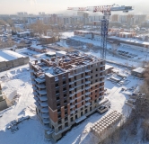 Ход строительства дома 28.2 в ЖК Новый Портовый -