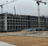 Ход строительства дома 16 в ЖК На Высоком берегу -