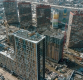 Ход строительства дома 10/1, секция 6,7 в ЖК Ясный Берег -