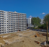 Ход строительства дома 1.3 в ЖК Патриот -