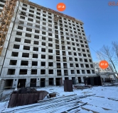Ход строительства дома 37 в ЖК Авиатор (Авиатоr) -