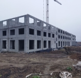 Ход строительства дома 60 в ЖК Лугометрия -