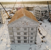 Ход строительства дома № 25 в Микрорайон Новая Жизнь - Ройка -