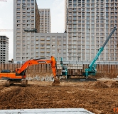 Ход строительства дома корпус 3 в ЖК Сиберово -