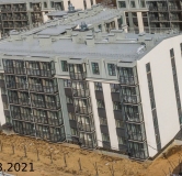 Ход строительства дома 93, корпус 5 в ЖК UP-квартал Пушкинский -