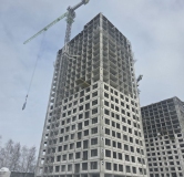 Ход строительства дома 4.1 в ЖК Тор -