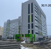 Ход строительства дома 13 в ЖК Семейный -