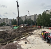 Ход строительства дома 150 в ЖК Антверпен -