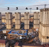 Ход строительства дома Литер 3 в ЖК Звезда Столицы -