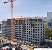 Ход строительства дома 12 (ГП-2) в ЖК Меридиан Слобода -